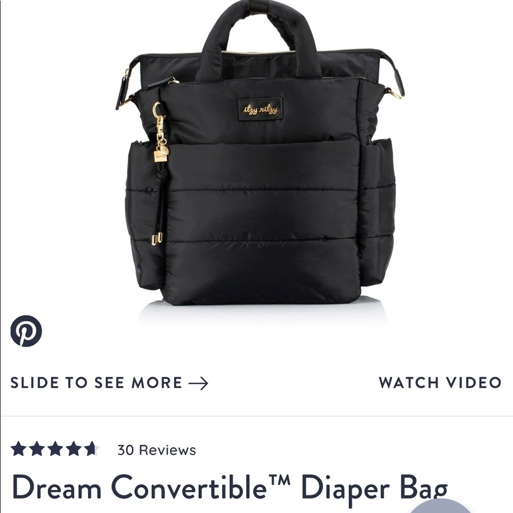 Itzy ritzy diaper bag